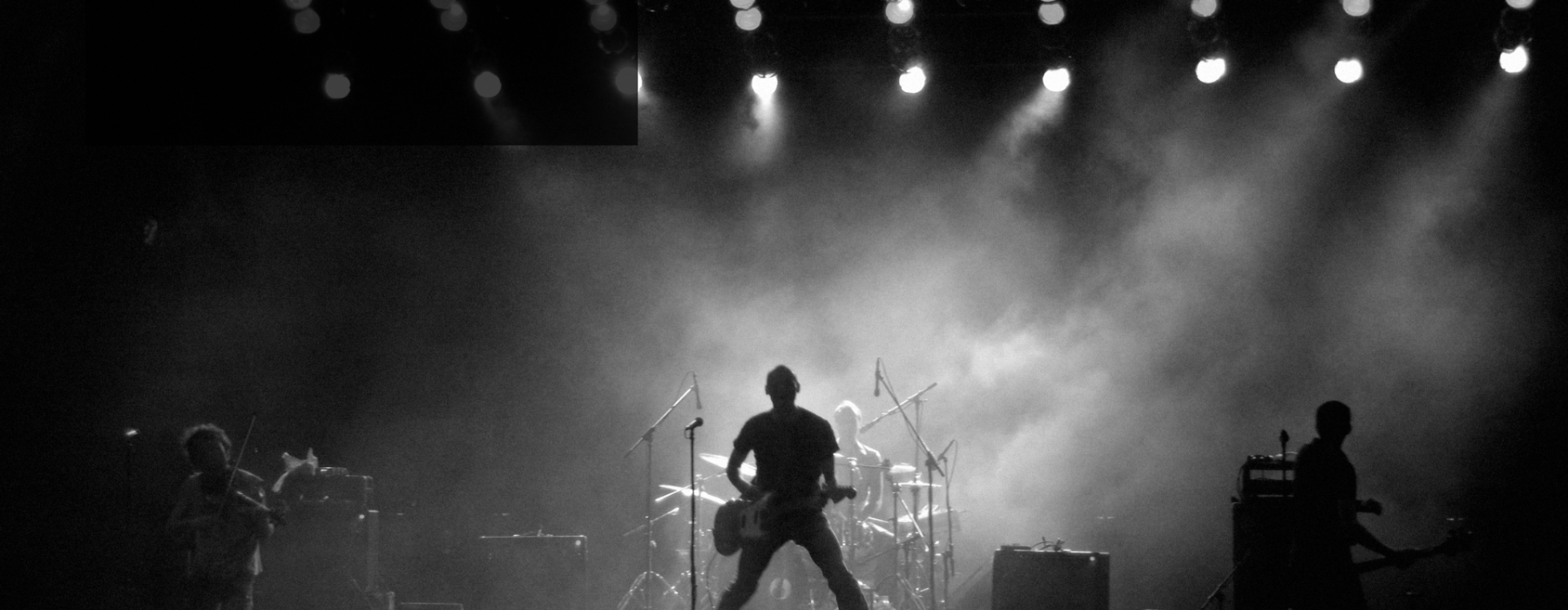 Musician on stage